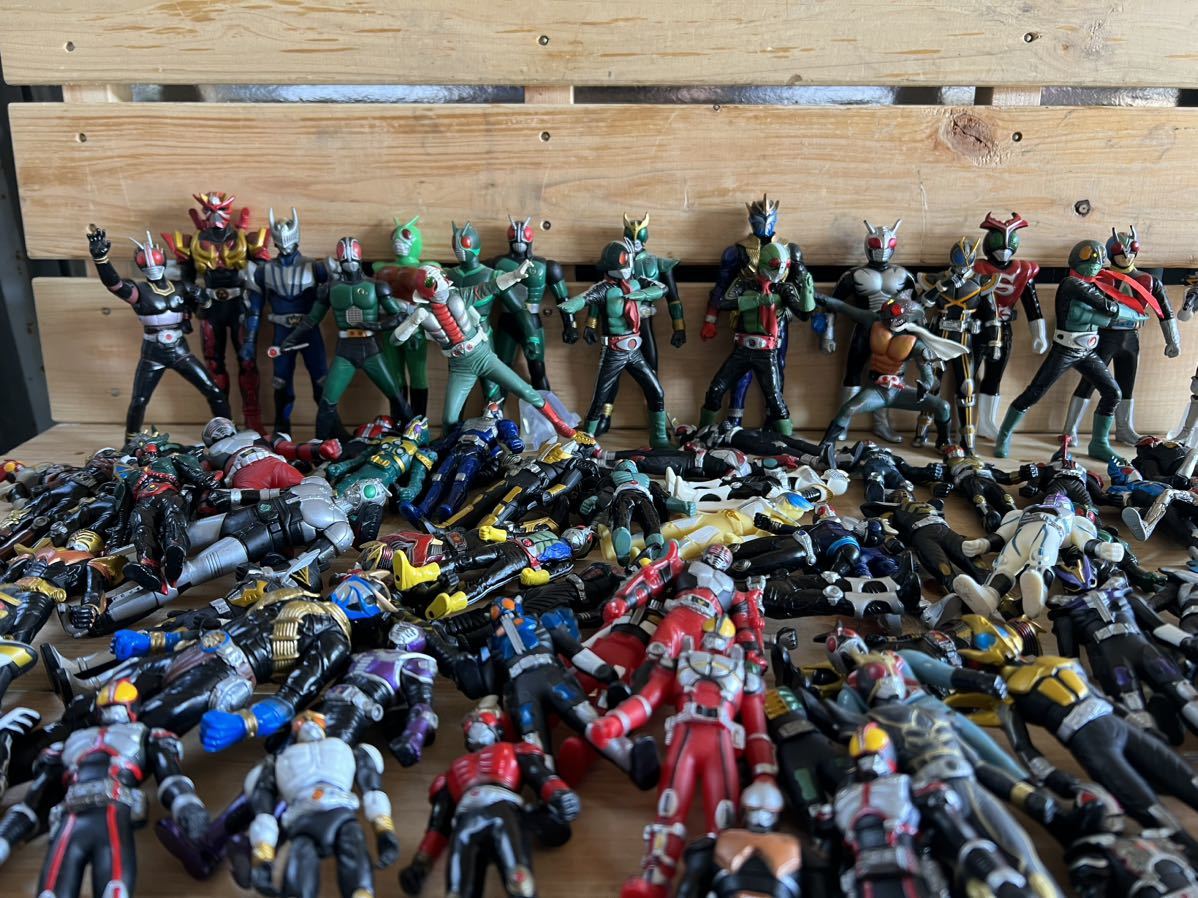 仮面ライダー フィギュア ソフビ 等 まとめて 色々 5158T⁄仮面ライダー