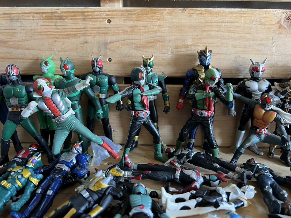 仮面ライダー フィギュア ソフビ 等 まとめて 色々 5158T⁄仮面ライダー