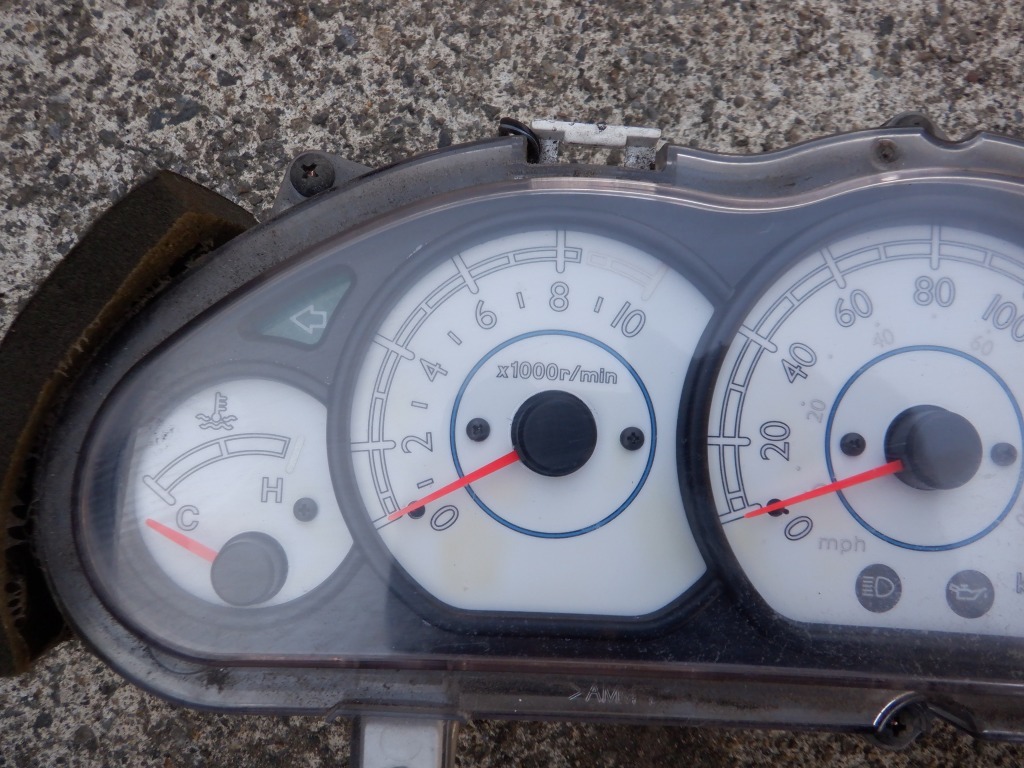 マジェスティ250C 積み上げ メーター