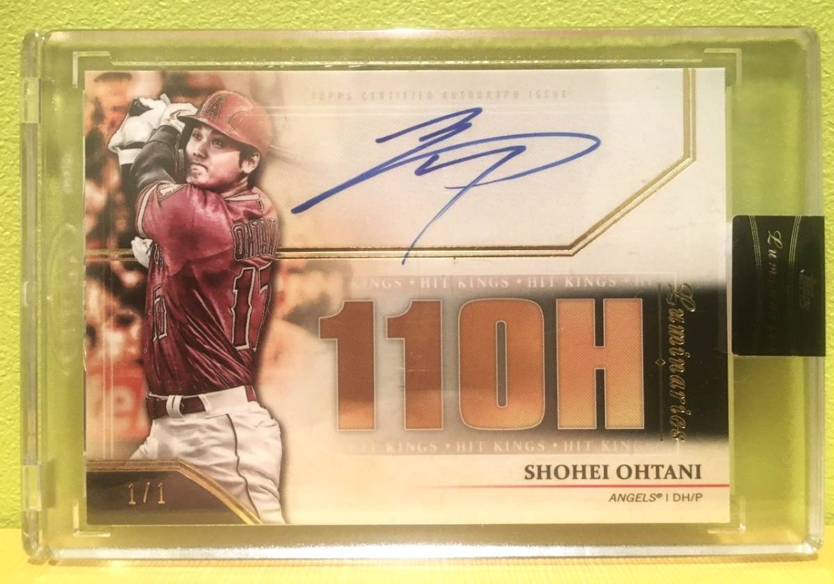 激レア] 大谷翔平 1枚限定 直筆サイン 2020 Topps Luminaries Baseball 