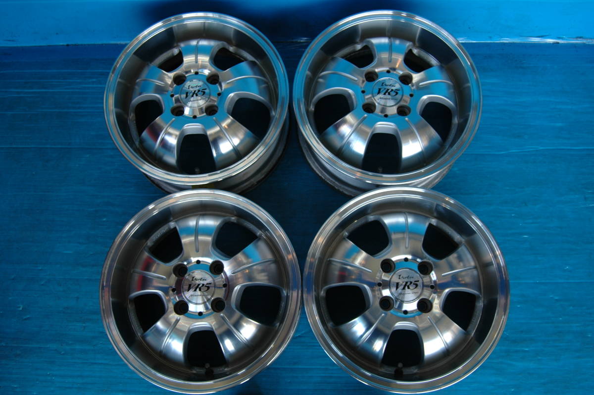 2297)3 カップホイール マナレイスポーツ ヴァーテック VR5 5.5J-14 