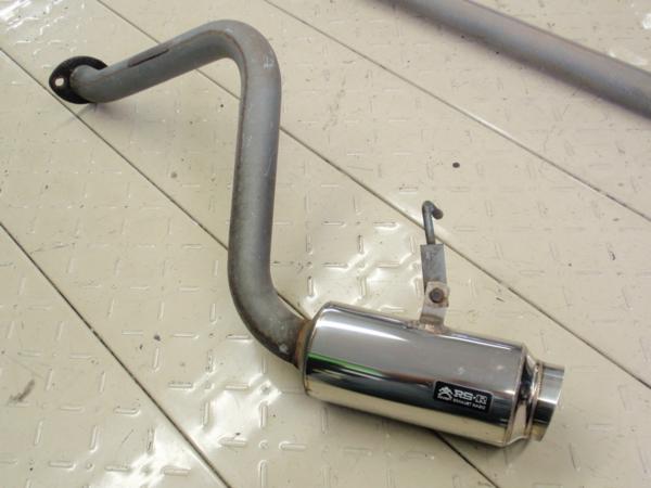 ⑦☆ L900 L902 L910 ムーヴ 前期 RSR 砲弾マフラー L700 L800(社外品  