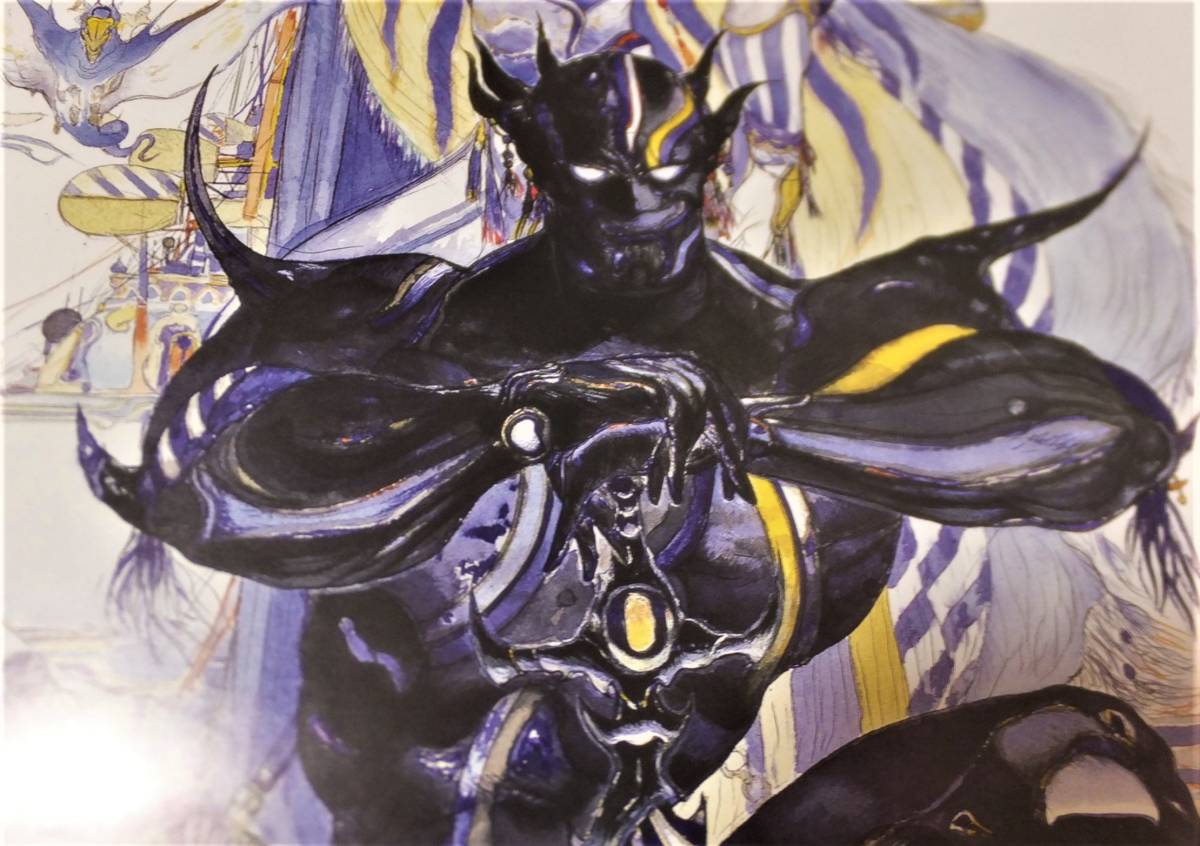 FINAL FANTASY Ⅳ ポスター スクウェア 天野喜孝 ワンダースワン 