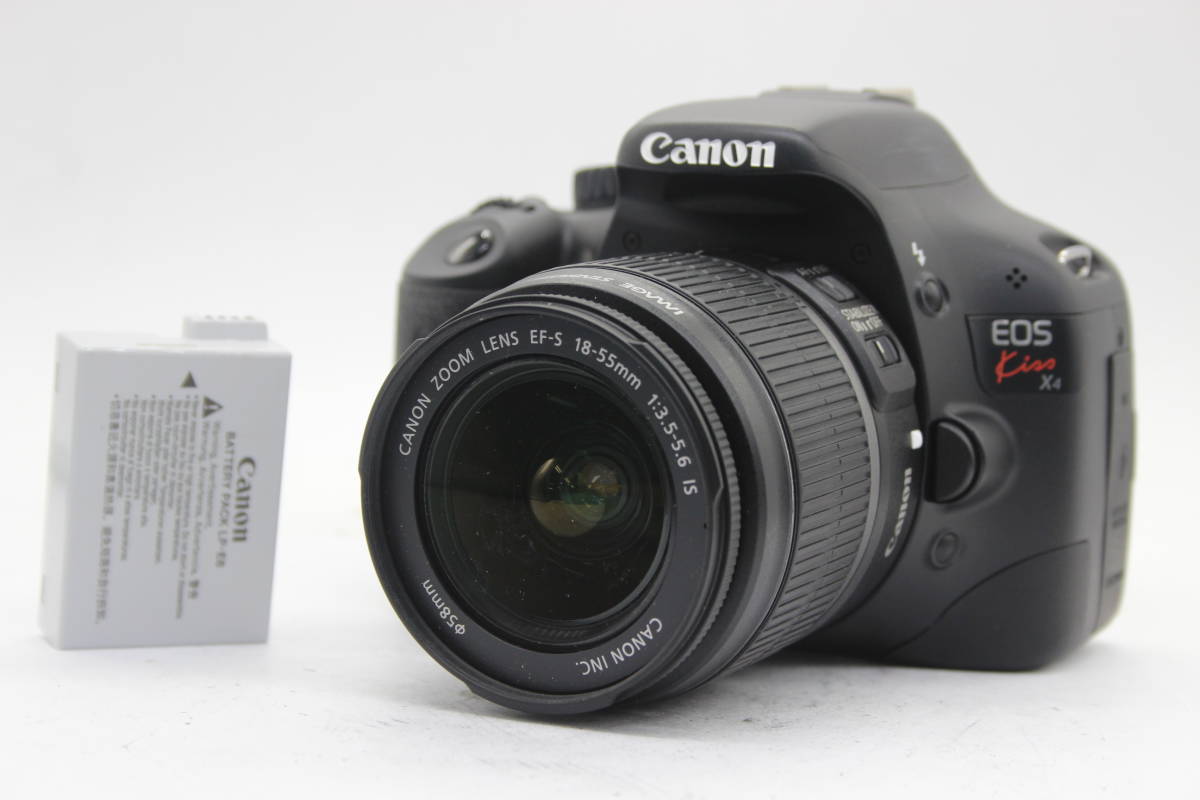 Canon EOS kiss x4 & EF-S 18-55mm IS Ⅱ 実用□キヤノン Canon