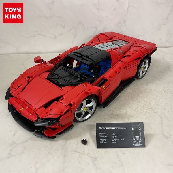 1円〜 ジャンク レゴ 42143 テクニック フェラーリ デイトナ SP3