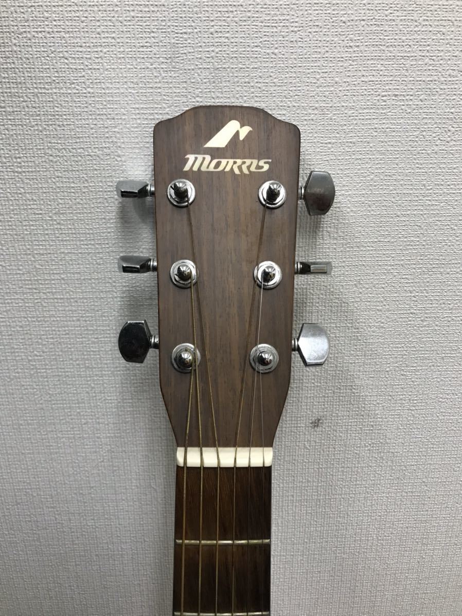 ksy-1240)(b3) Morris M801 モーリス アコースティックギター エレアコ