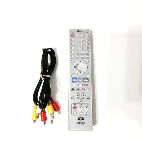 HITACHI DVL-PF8 ビデオ一体型DVDプレーヤー すぐに使えるセット 分解
