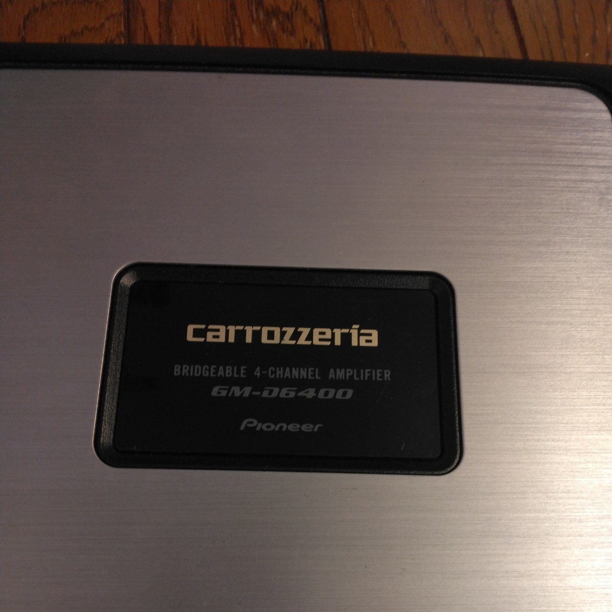 カロッツェリア GM-D6400 4ch パワーアンプ carrozzeria （管AV-5）