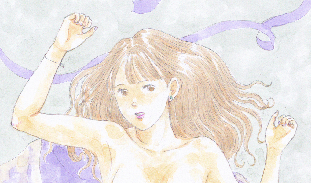vivi【手描きイラスト】「Venus50」女の子 美女 女性 美人画 人物画