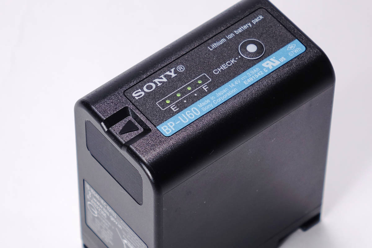 SONY XDCAMハンディカムコーダー用リチウムイオンバッテリー BP-U60