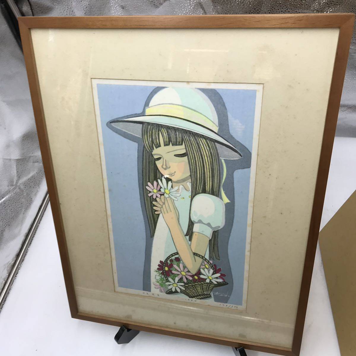 渡*店様 美品 池田修三「みのり」木版画 直筆サイン1986年製作