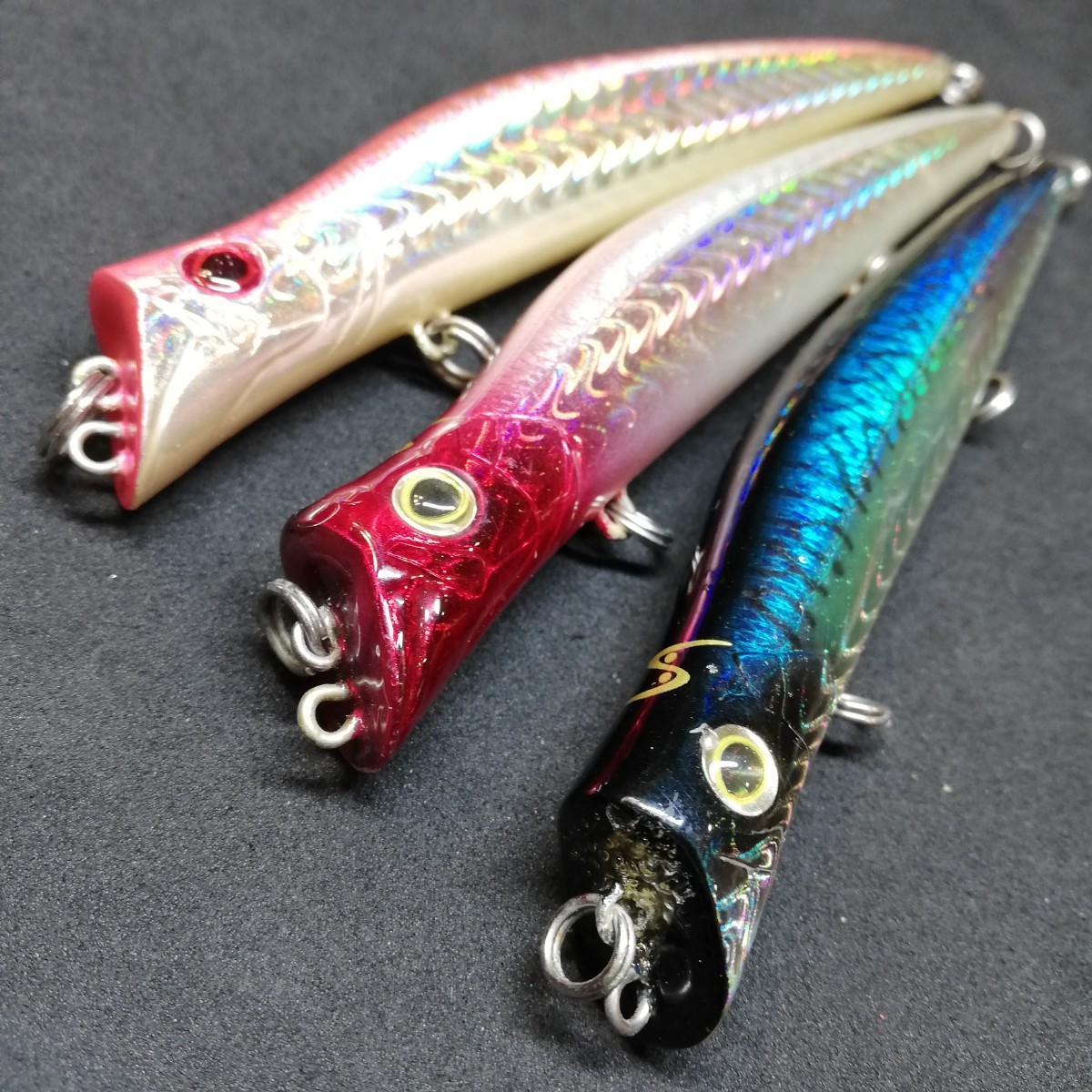 ケンクラフト　シーケンシャル　ノンリップミノー　stn-13f， 3個セット