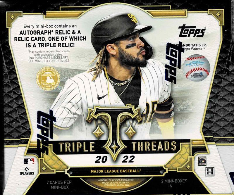 【最安値】2022 TOPPS TRIPLE THREADS MLB 新品未開封ボックス　大谷翔平ヌートバー直筆サイン封入シリーズ　SHOHEI OHTANI