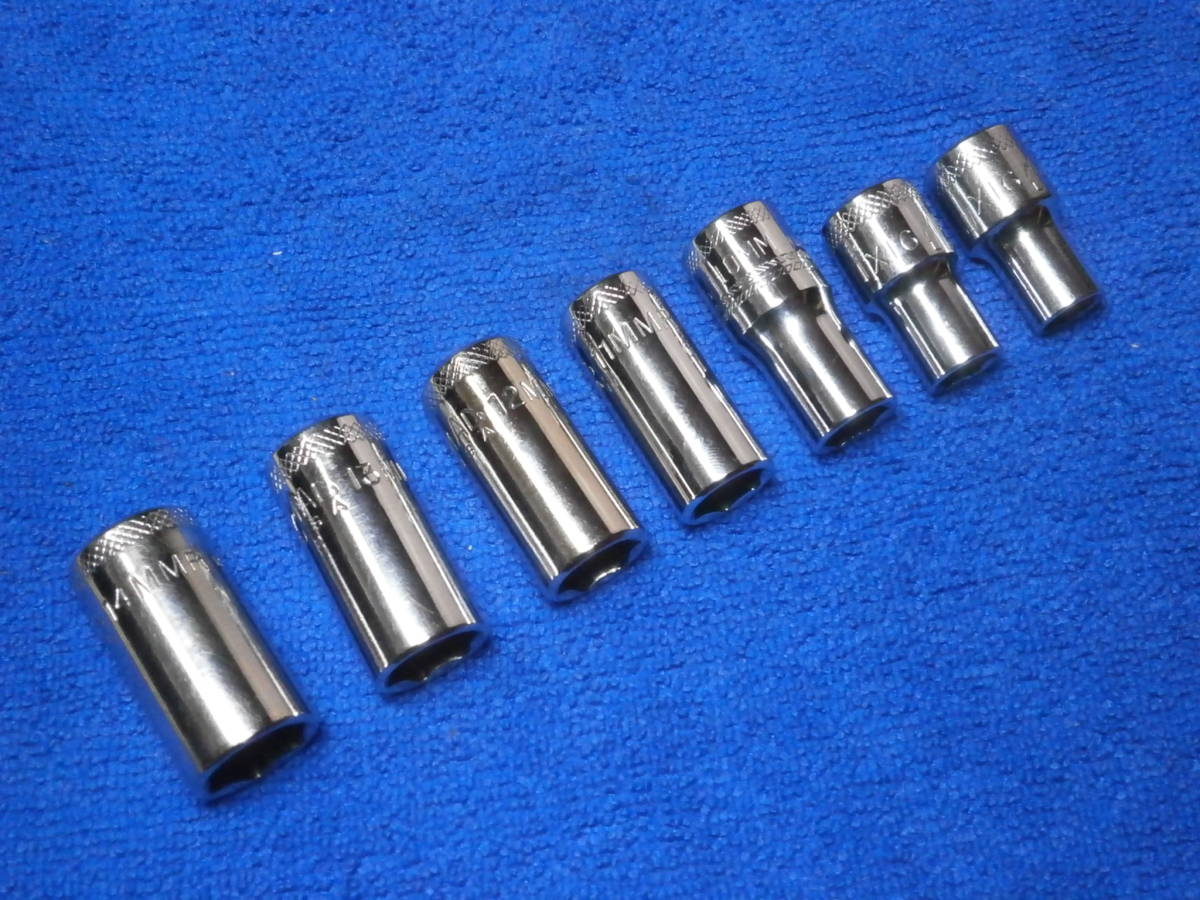 マックツール MAC TOOLS 差込3/8sq セミディープソケット 13個 セット 