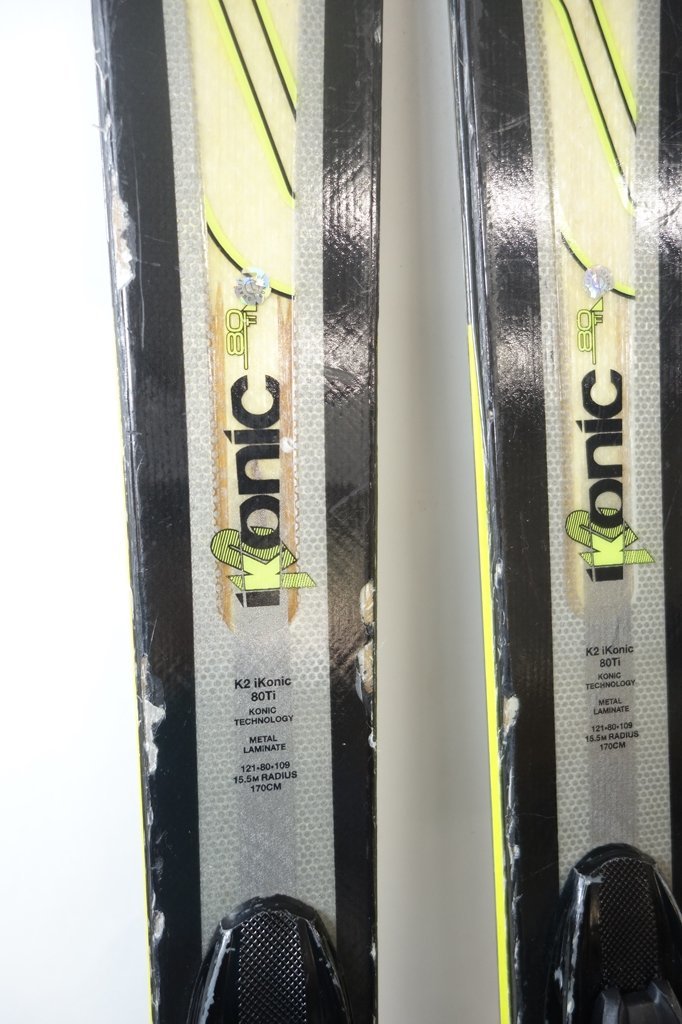 中古 14/15 K2 iKonic 80Ti 170cm MARKER ビンディング付き スキー