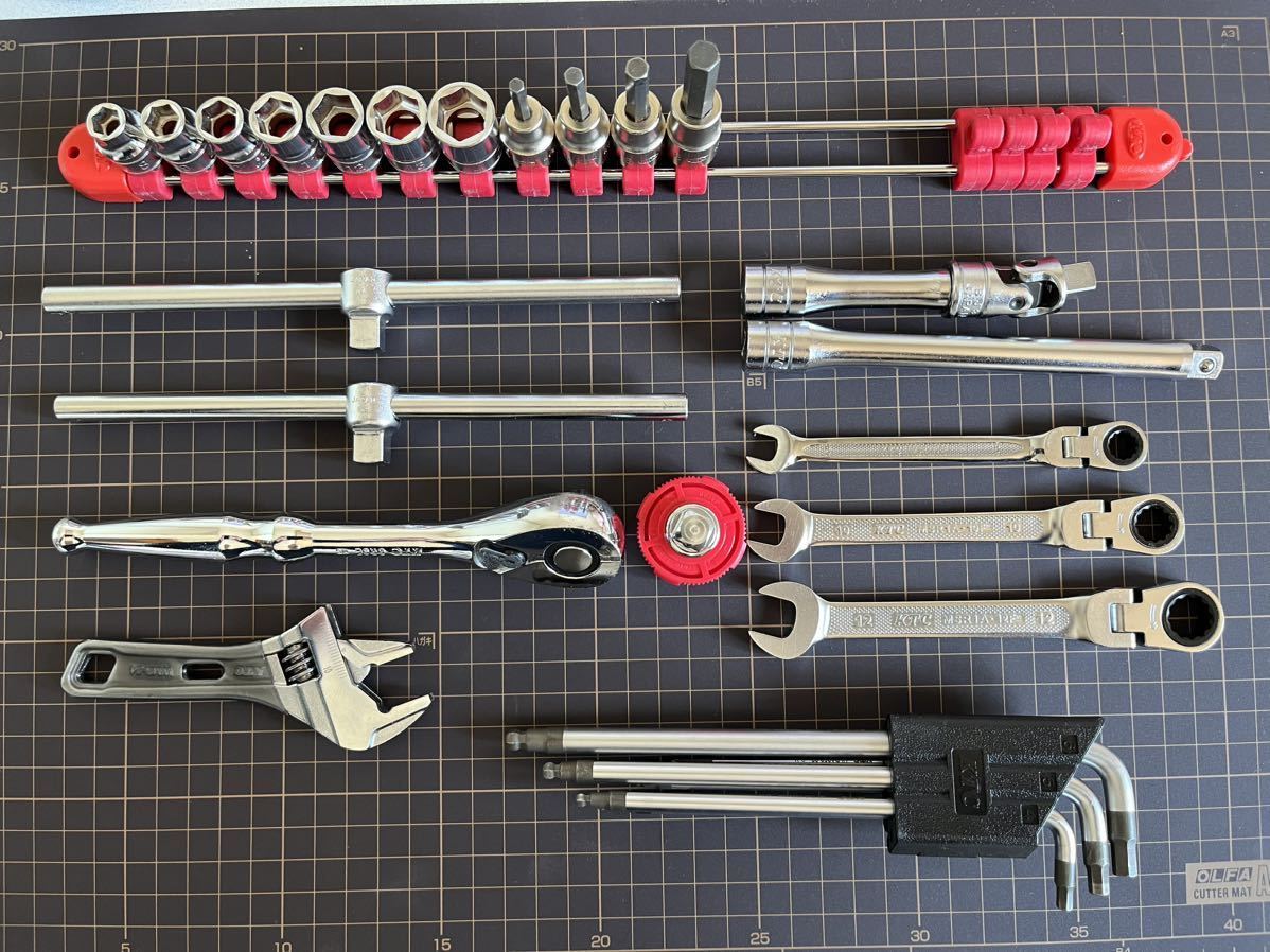 KTC 工具セット ラチェットレンチ モンキーレンチ などいろいろ KTC
