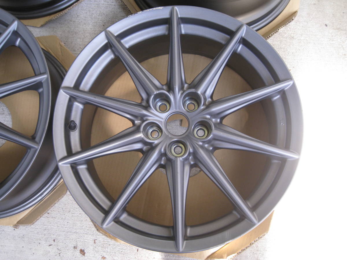 SUBARU スバル BRZ ZD8 Sグレード 純正ホイール 18インチ 7.5J 48 5H