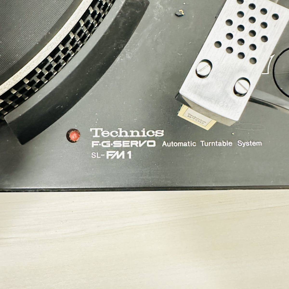 Technics テクニクスSL-FM1 ターンテーブル レコードプレーヤー 通電確認のみ 現状品_4