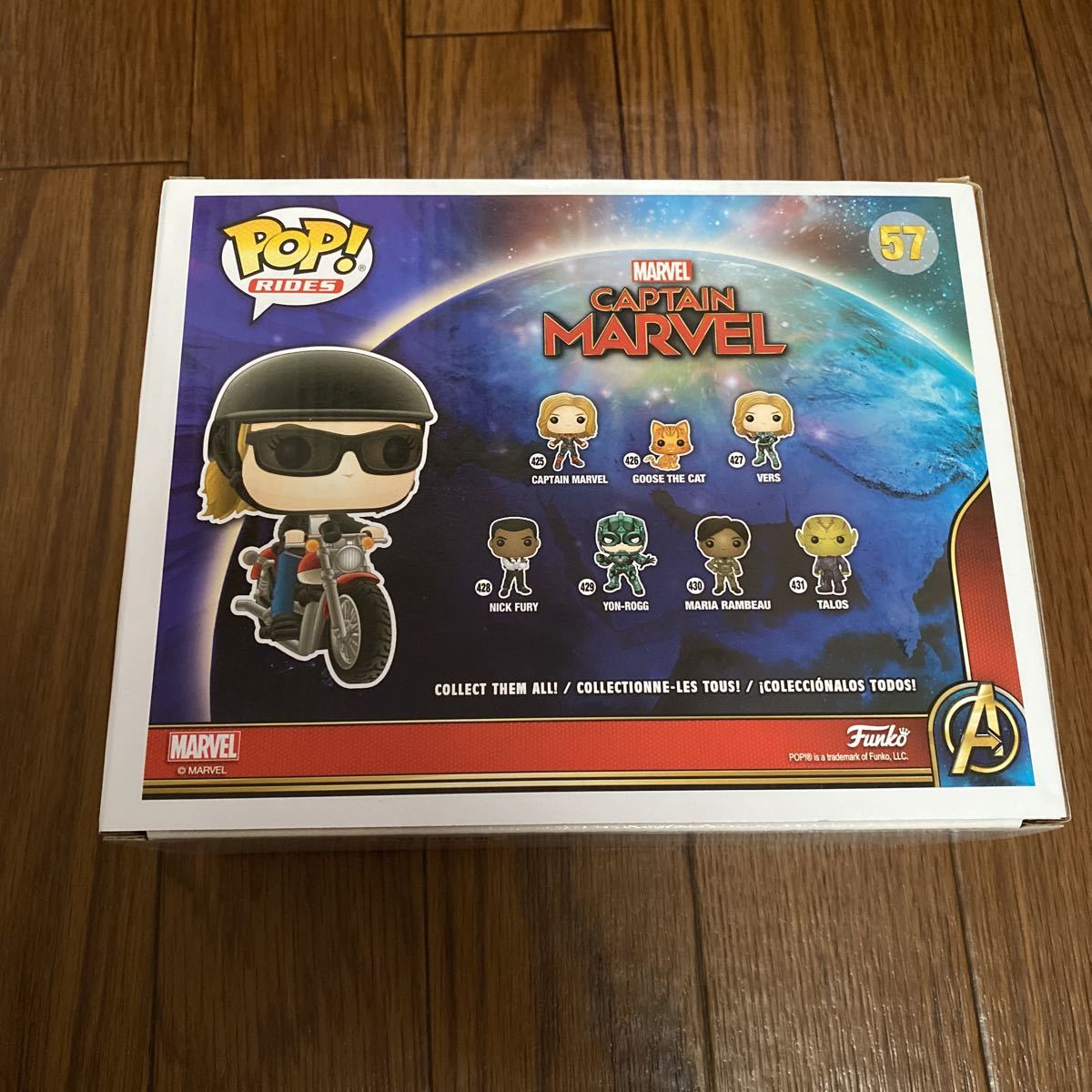 Funko ファンコ キャプテンマーベル - マーベル : POP! Pop! ポップ 