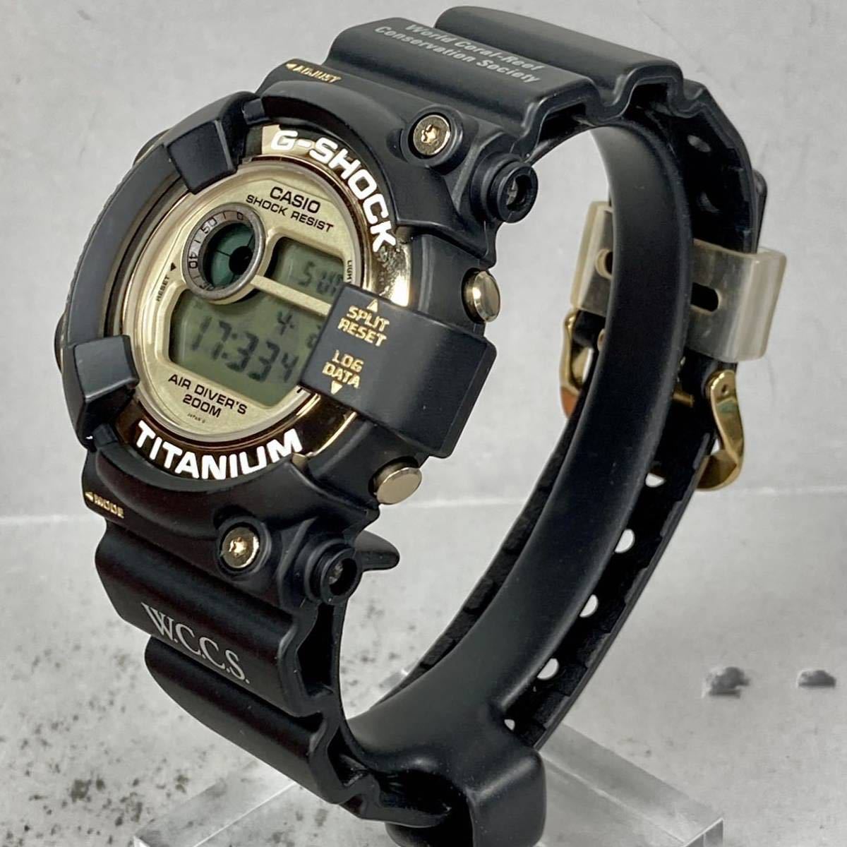 未使用同様 極美品G-SHOCK DW-8201WC-9T FROGMAN フロッグマン WCCS