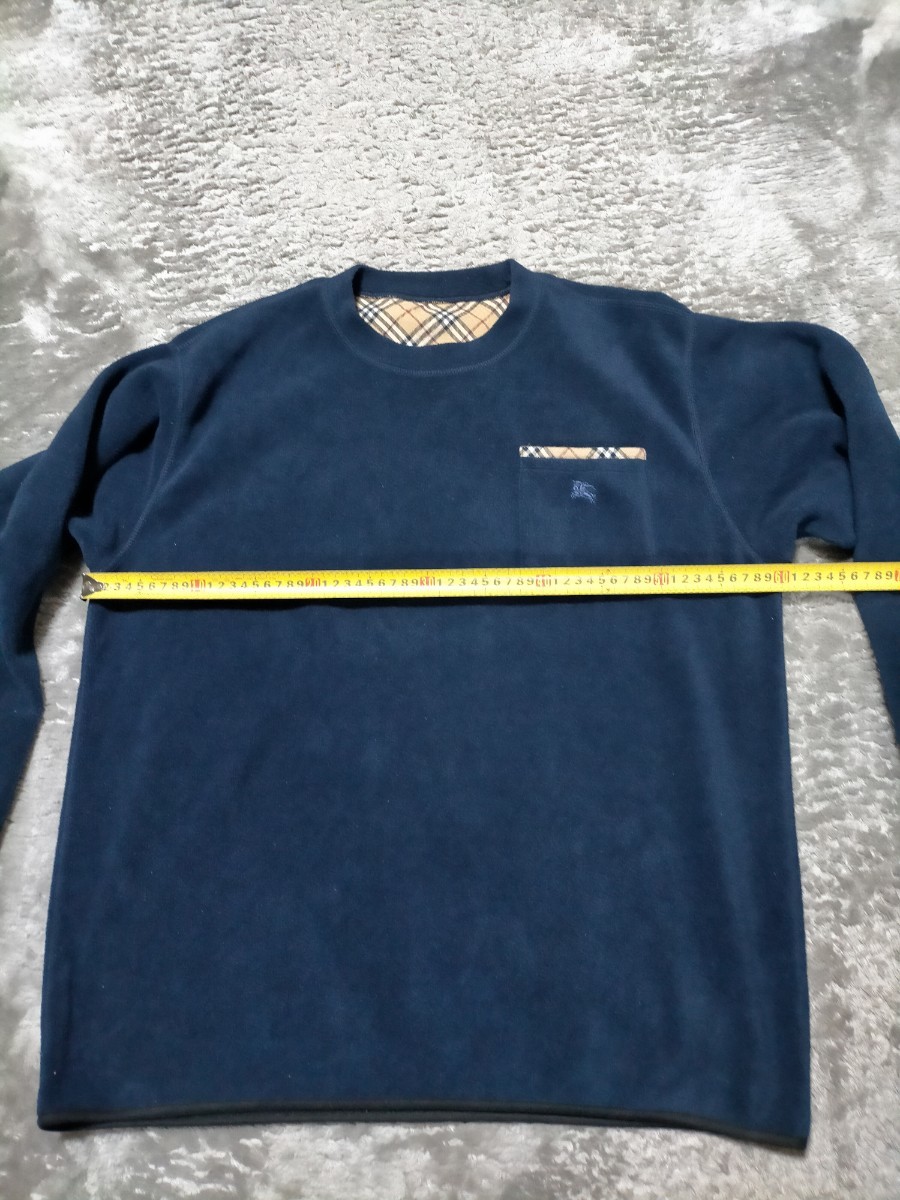 バーバリーのトレーナー、大きいサイズ、裏起毛、美品