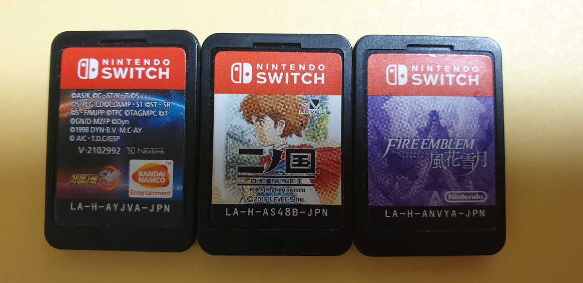 ニンテンドースイッチ(SWITCH)☆ソフトのみ 3種類セット スイッチ