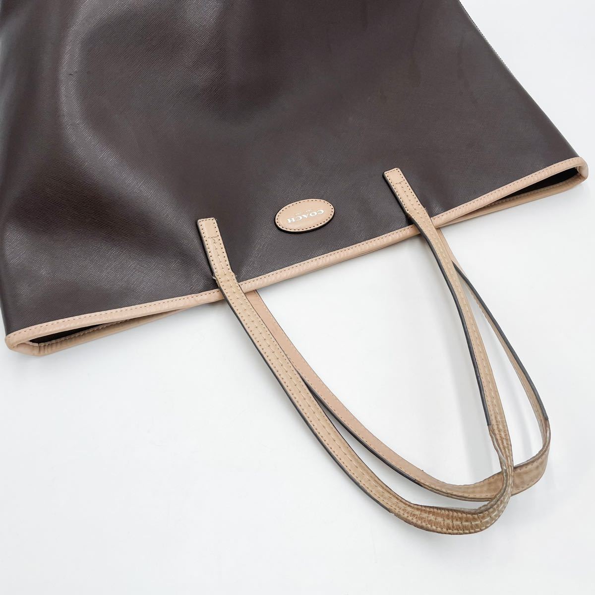 coach ブラウン ビジネスバッグ 1円 コーチ COACH トートバッグ 