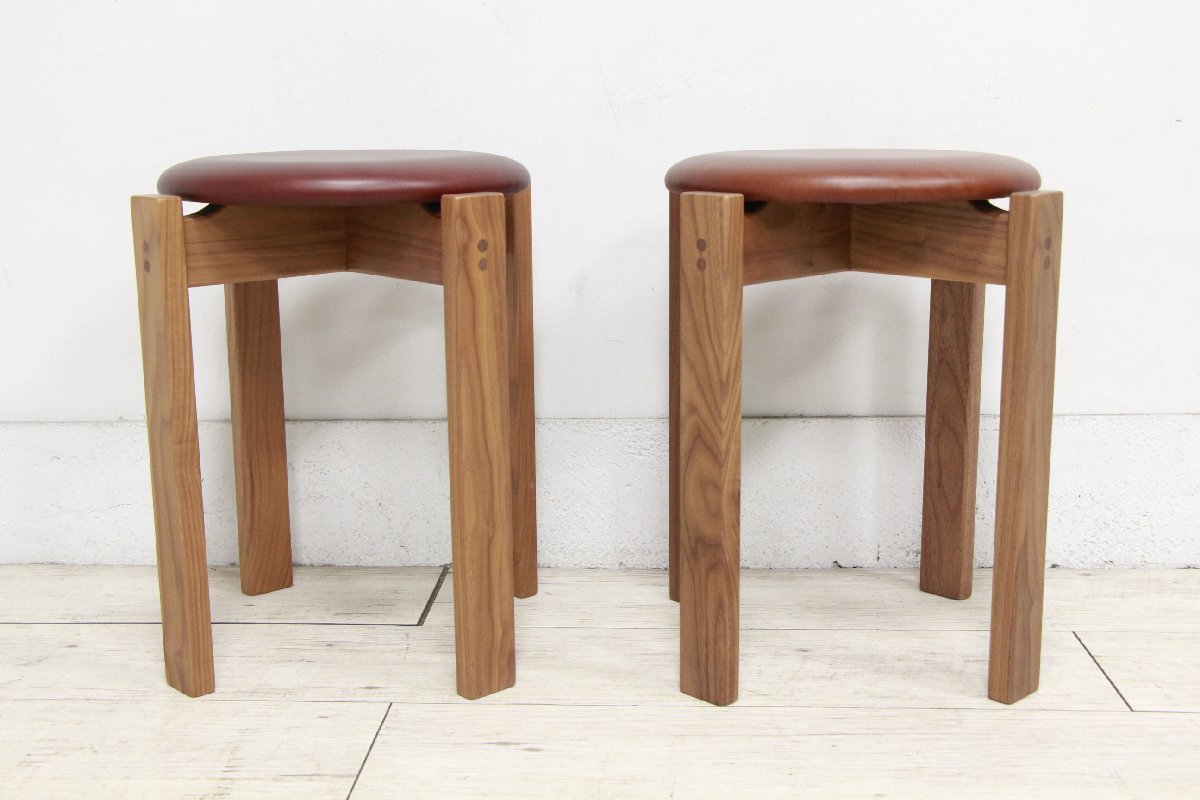 極美品 Master Wal (マスターウォール) MARK STOOL(マーク スツール