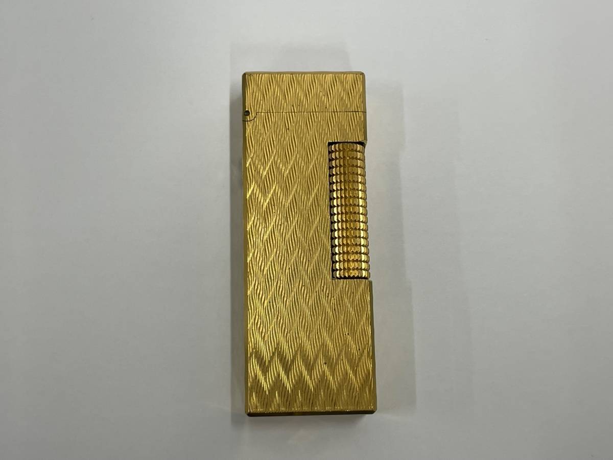 ゴールド ダンヒル 着火未確認 ライター dunhill ガスライター Dunhill 