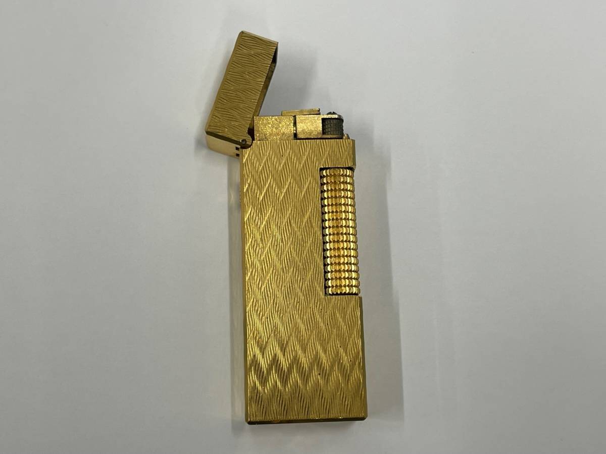 ゴールド ダンヒル 着火未確認 ライター dunhill ガスライター Dunhill 