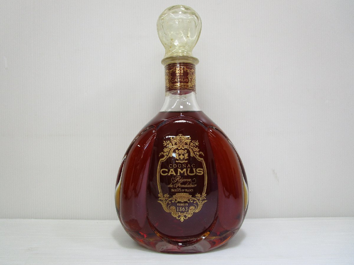 ブランデー brandy カミュ リザーブ ド フォンダール 700ml 40% 重量