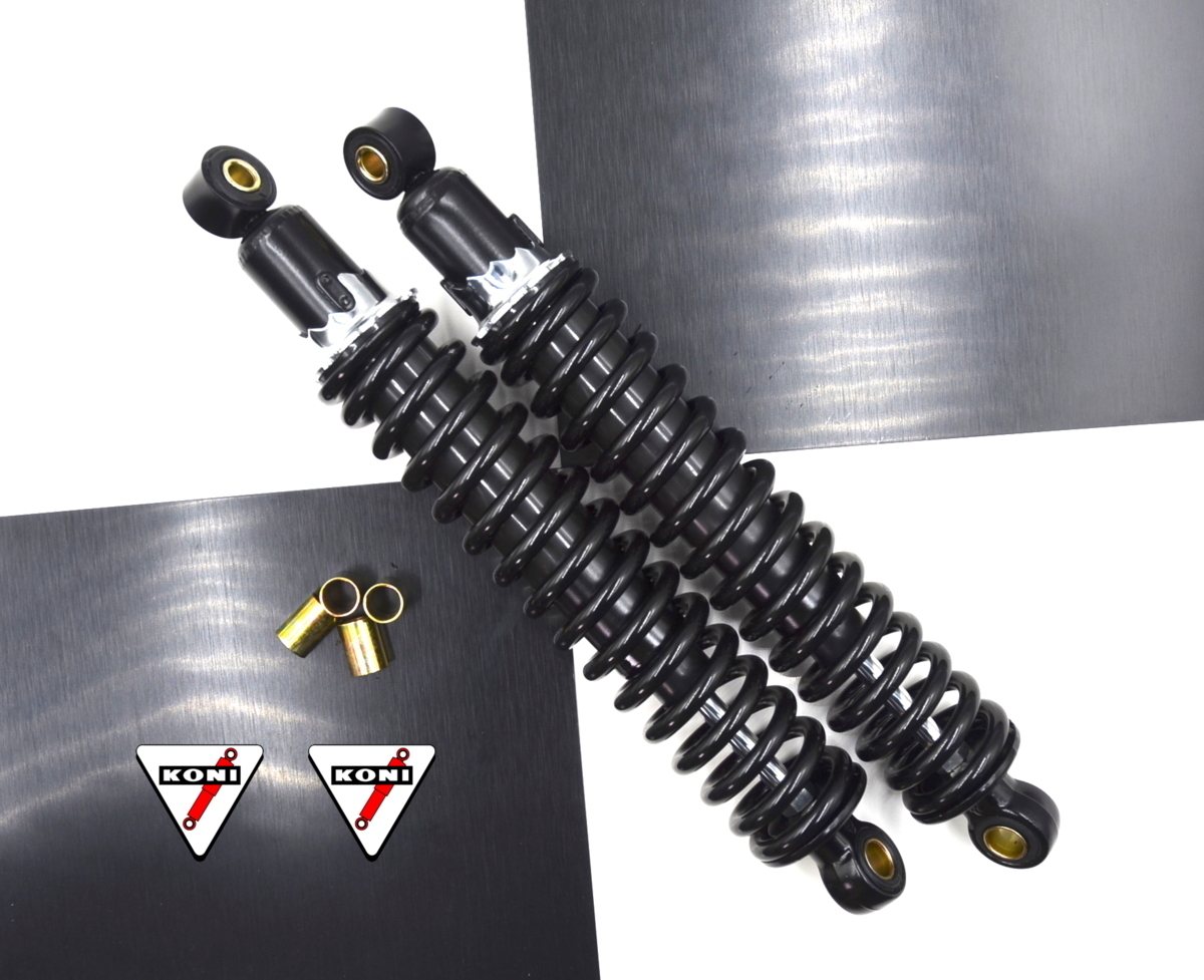 当時 KONI タイプ 細巻き 黒 リアサス 345mm 検 コニー マルゾッキ 