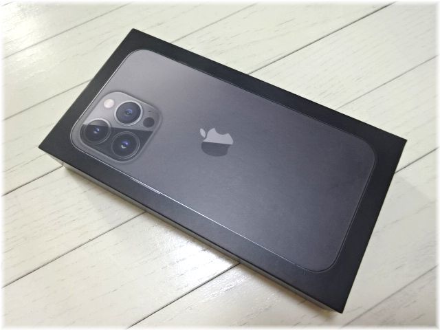 未使用☆Apple アップル/iPhone 13Pro/アイフォン/Graphite 