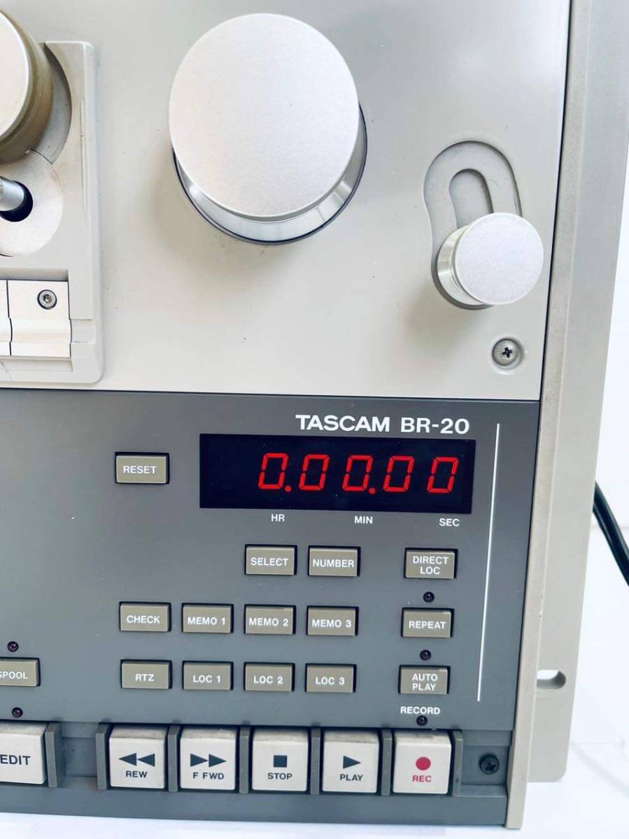 TASCAM タスカム BR-20 業務用 オープンリールデッキ。動作品。
