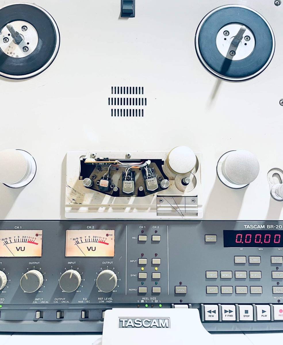 TASCAM タスカム BR-20 業務用 オープンリールデッキ。動作品。