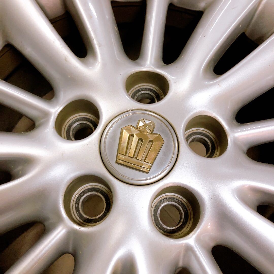 中古 18クラウン純正アルミホイール TOYOTA トヨタ ゼロクラウン 5穴 