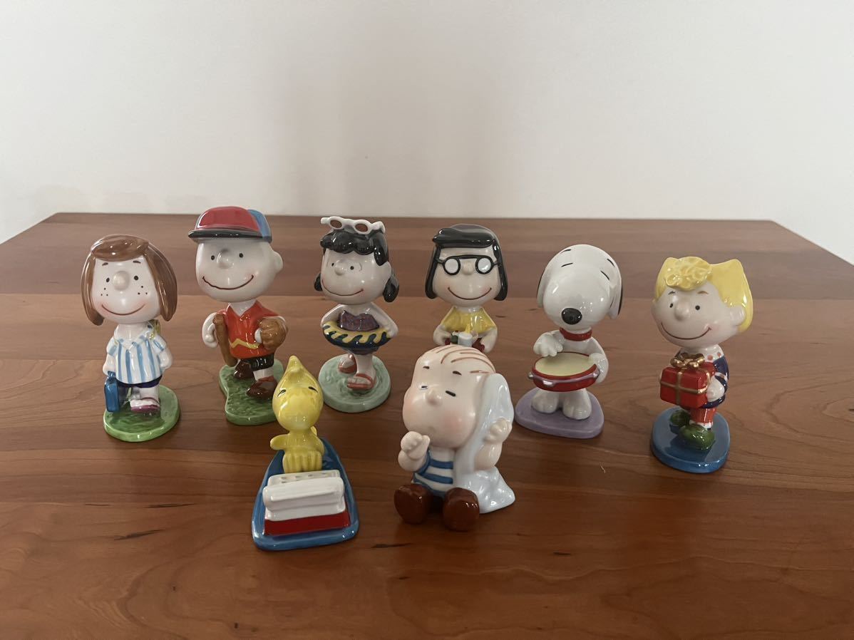 スヌーピー フィギュア Flambro Imports | Snoopy セラミック ウッド スヌーピー フィギュア Flambro Imports | Snoopy セラミック ウッド