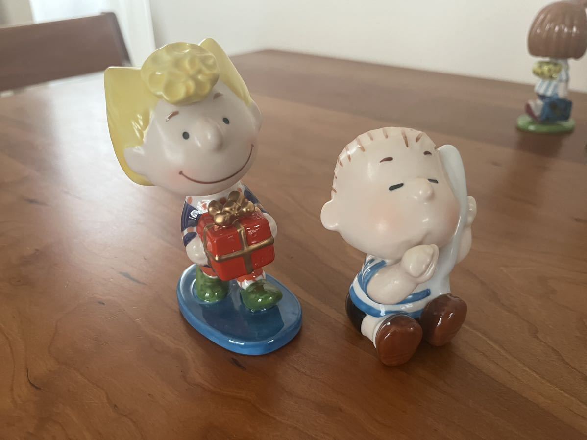 スヌーピー フィギュア Flambro Imports | Snoopy セラミック ウッド
