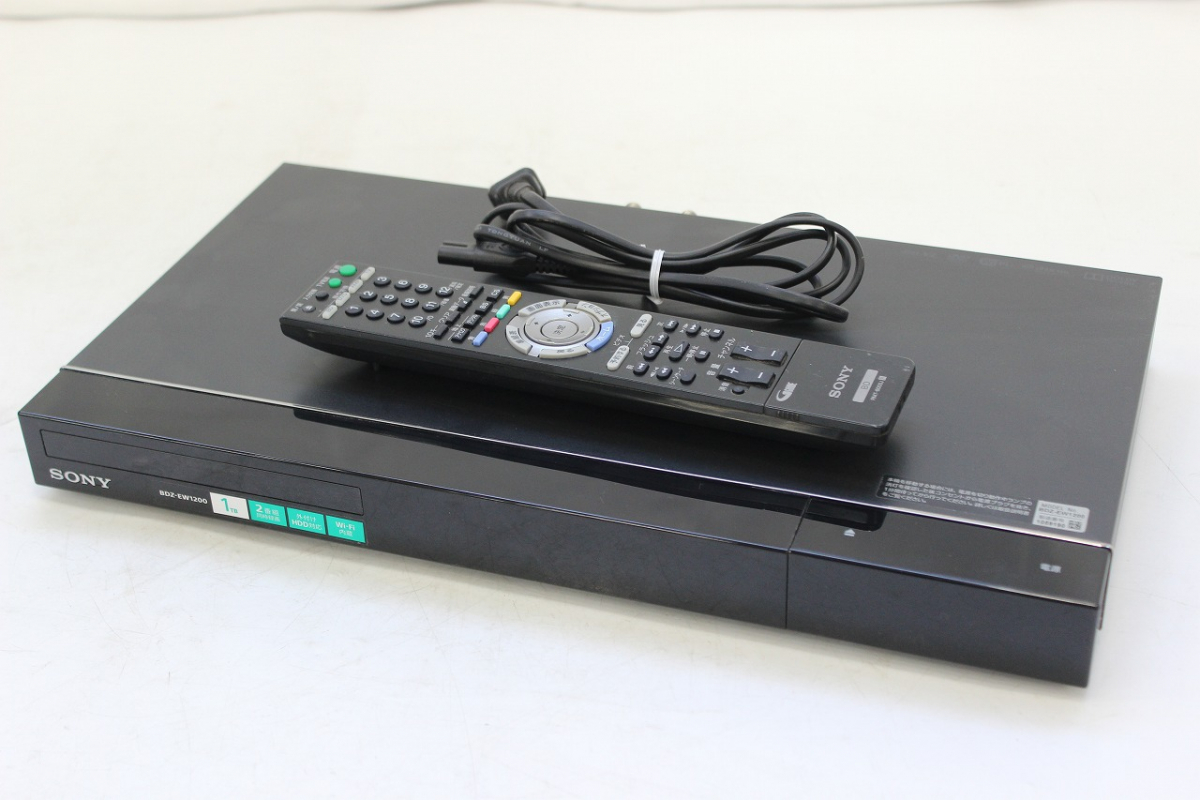 ソニー SONY ブルーレイ BDZーEW1200 2番組同時録画 BDZ-EW1200 SONY