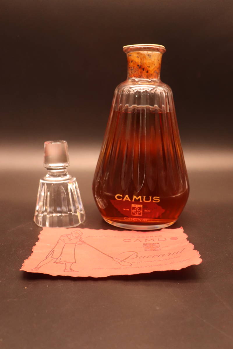 古酒◇CAMUS / カミュ カラフェ バカラボトル コニャック 未開栓