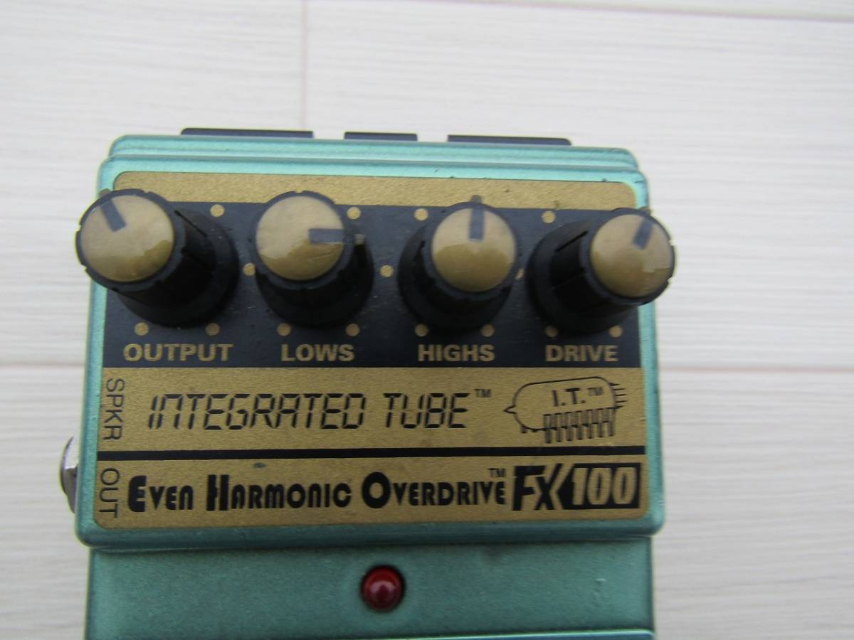 希少 DOD FX100 INTEGRATED TUBE Even Harmonix Over Drive オーバー