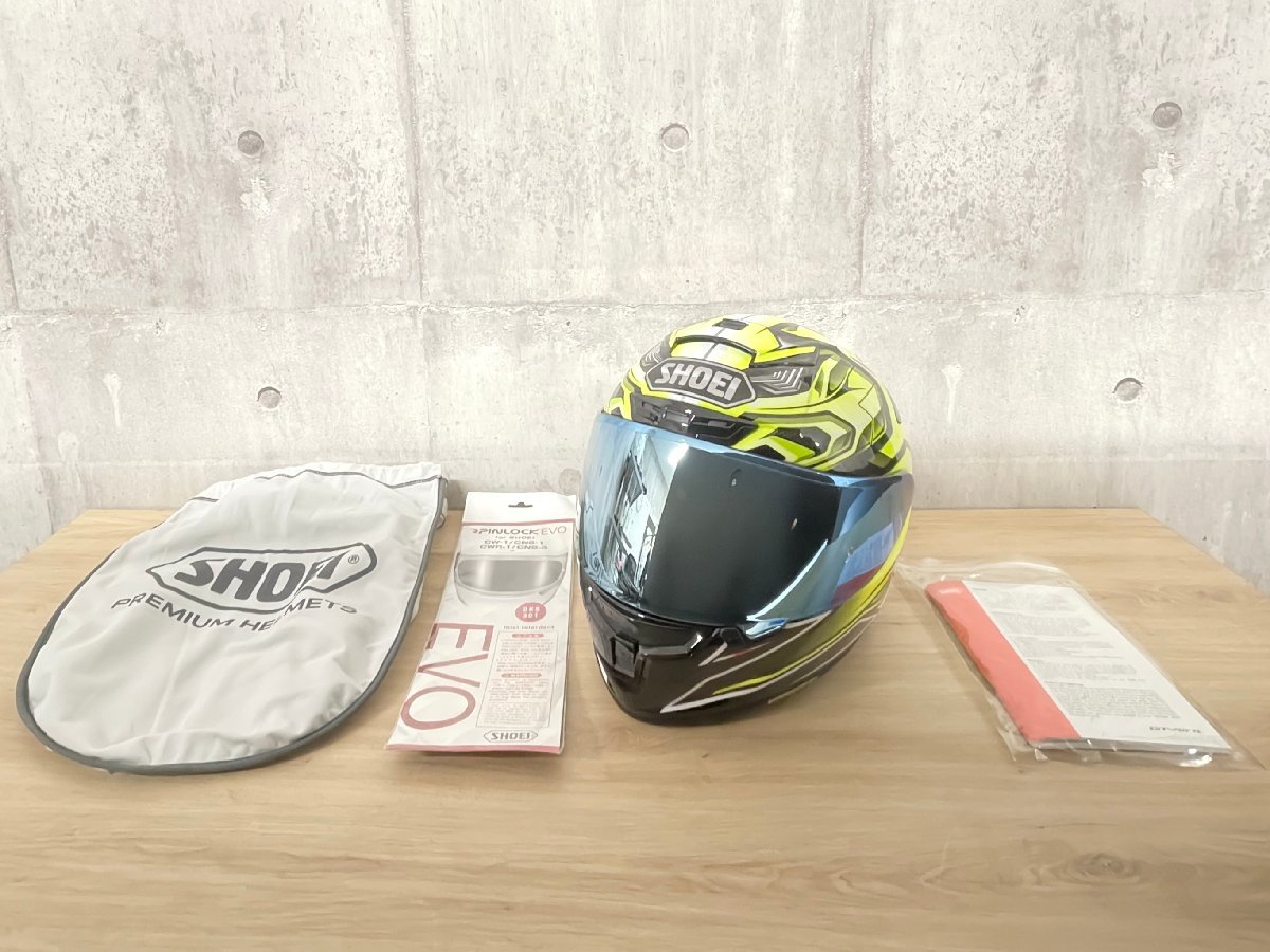 E-04016 SHOEI フルフェイスヘルメット X-Fourteen AERODYNE TC-3 