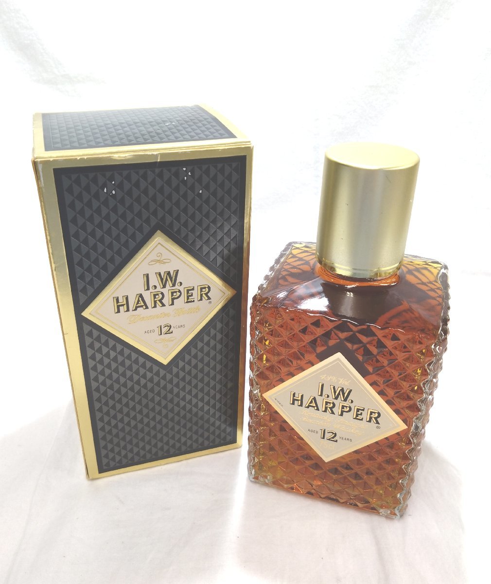 古酒 未開栓 I.W. Harper 750ml 未開栓）I.W.ハーパー12年 ウイスキー I.W.HARPER 【送料別途】KA0024