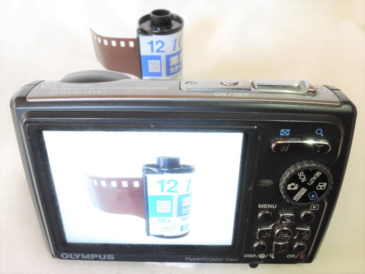 防水付属品有】OLYMPUS オリンパス μ TOUGH-8000 ブラック 防水カメラ
