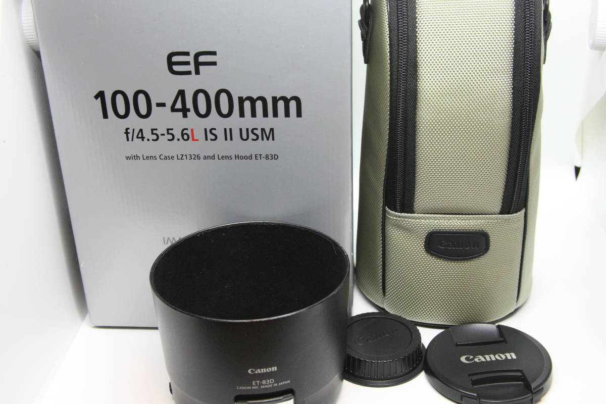 極上美品 動作保証】 CANON EF 100-400mm F4.5-5.6 L IS II USM 