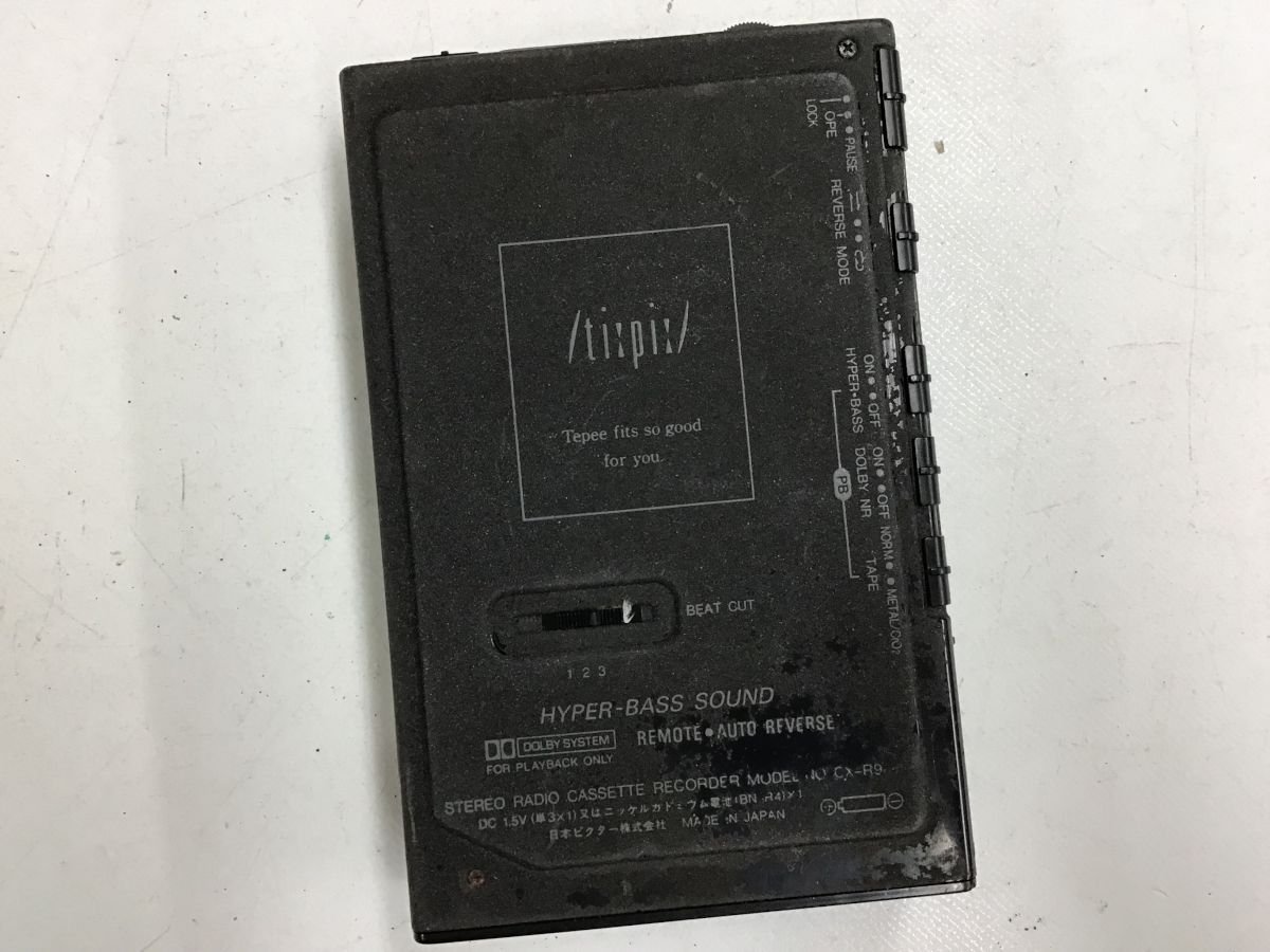 Victor CX-R9 ビクター カセットレコーダー◇ジャンク品 [7702W