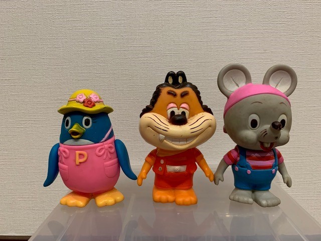 にこにこぷん じゃじゃまる ぴっころ ぽろり ソフビ人形 3体まとめて