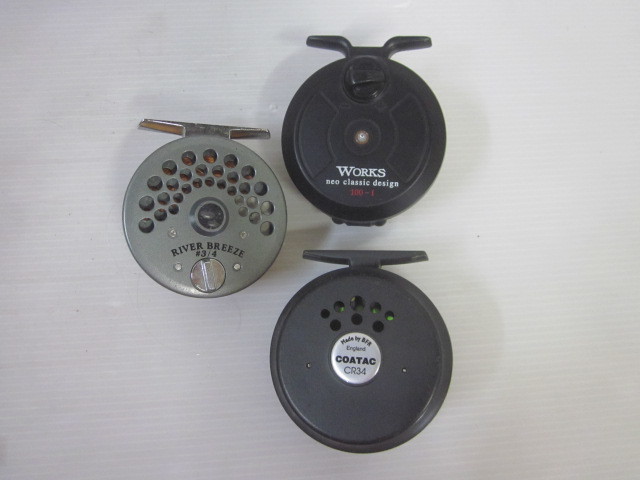 4-240 8◇フライリール/フィッシング/釣具 9点まとめ売り RIVER BREEZE