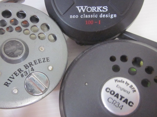 4-240 8◇フライリール/フィッシング/釣具 9点まとめ売り RIVER BREEZE