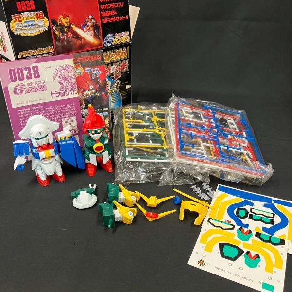 DCc057Y06 2点セット BANDAI 元祖SDガンダム 0038 ガンダム ローズ